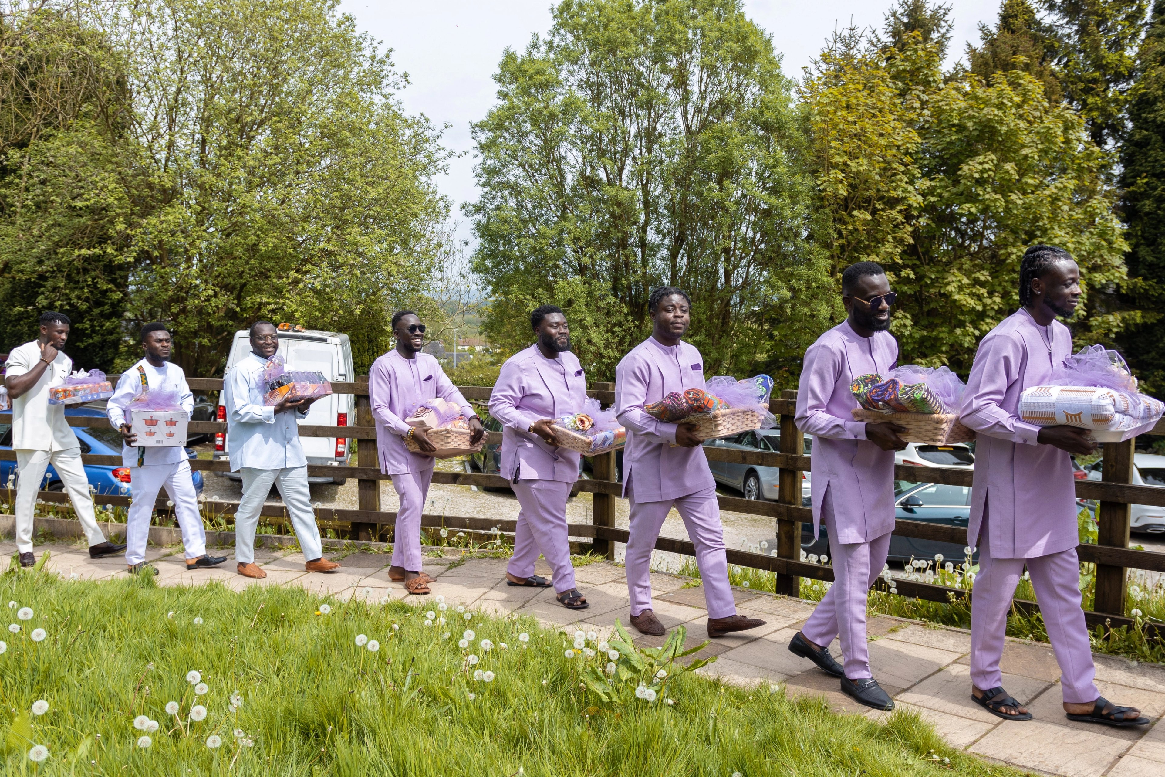 Kukuwaa and Nana traditional wedding photography in Stoke-on-Trent by Pixton Media