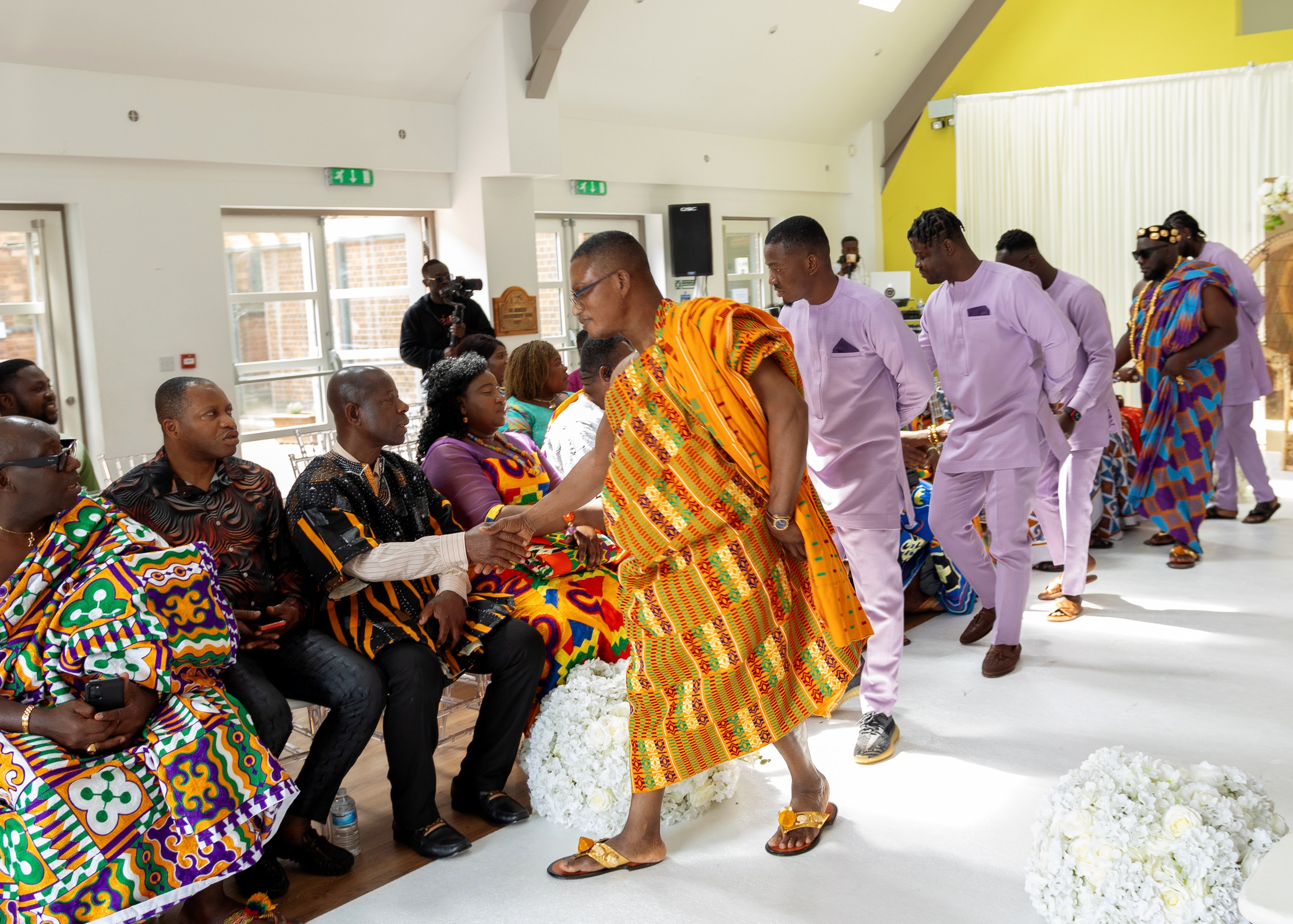 Kukuwaa and Nana's traditional wedding in Stoke-on-Trent, photographed by Pixton Media