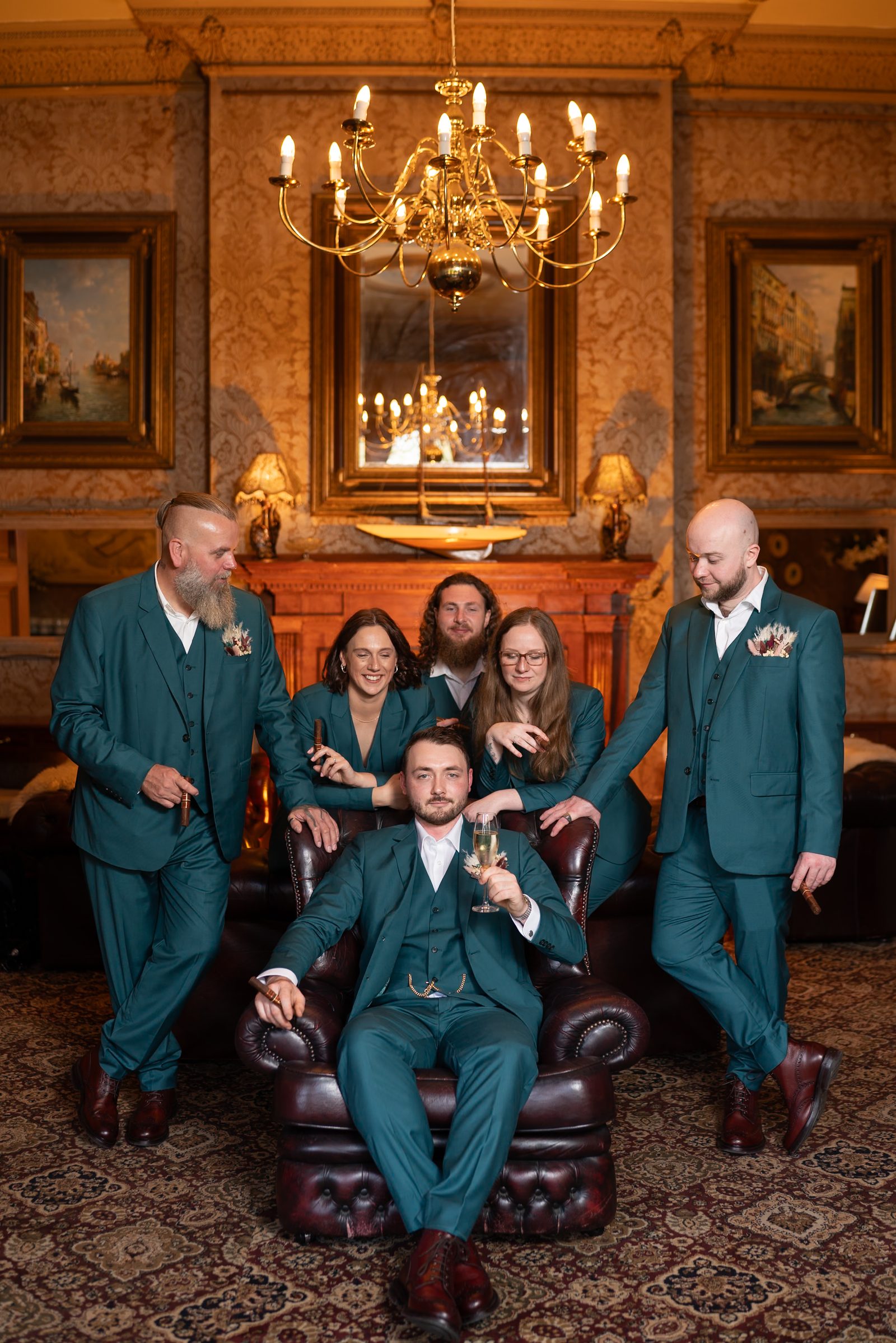 Romantic golden hour portraits