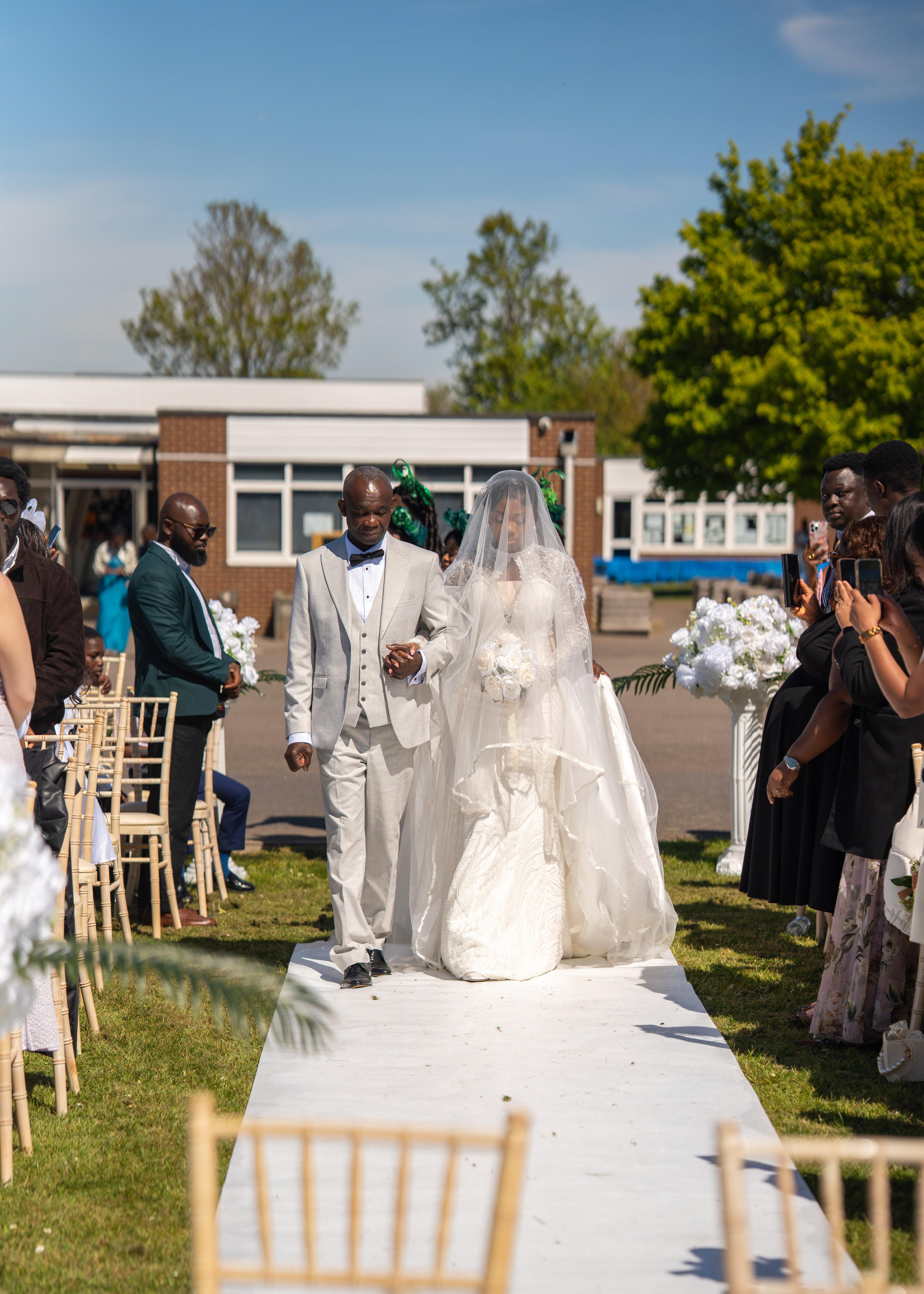 Fiifi and Jasmine wedding portrait by Pixton Media