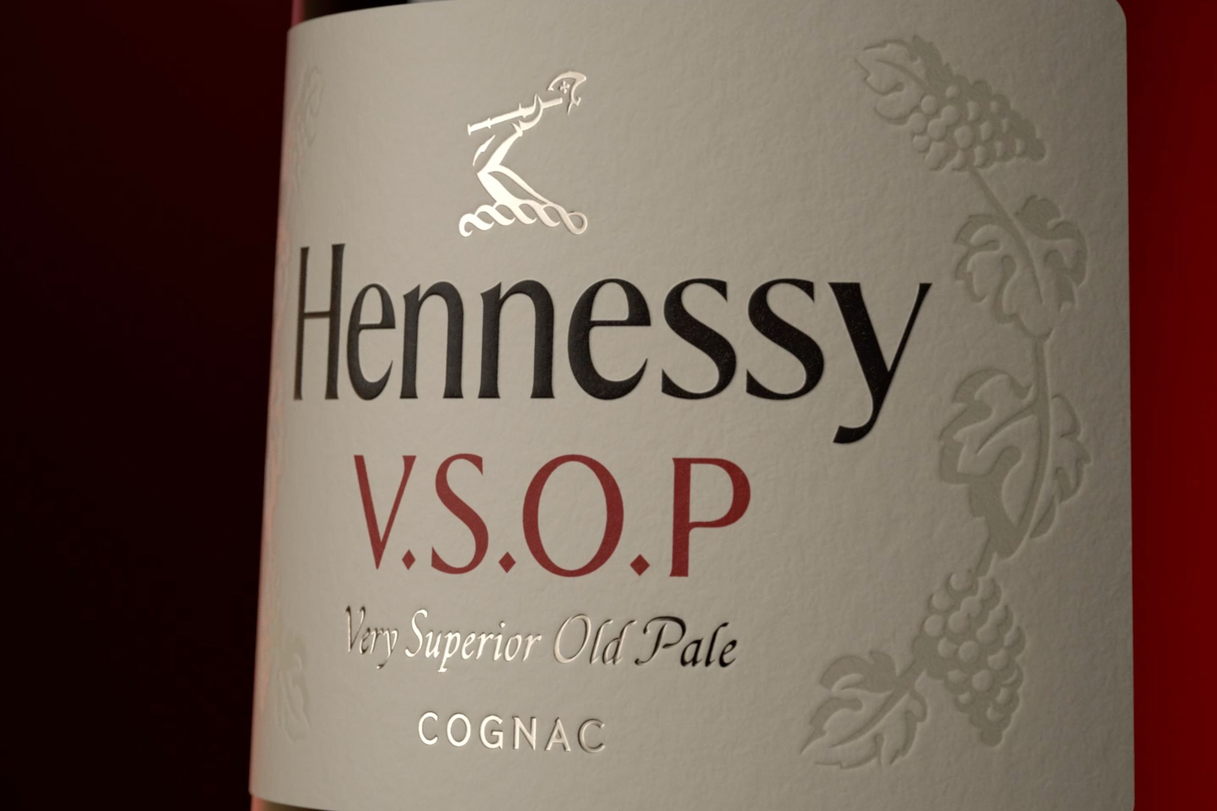 Hennessy VSOP label detail