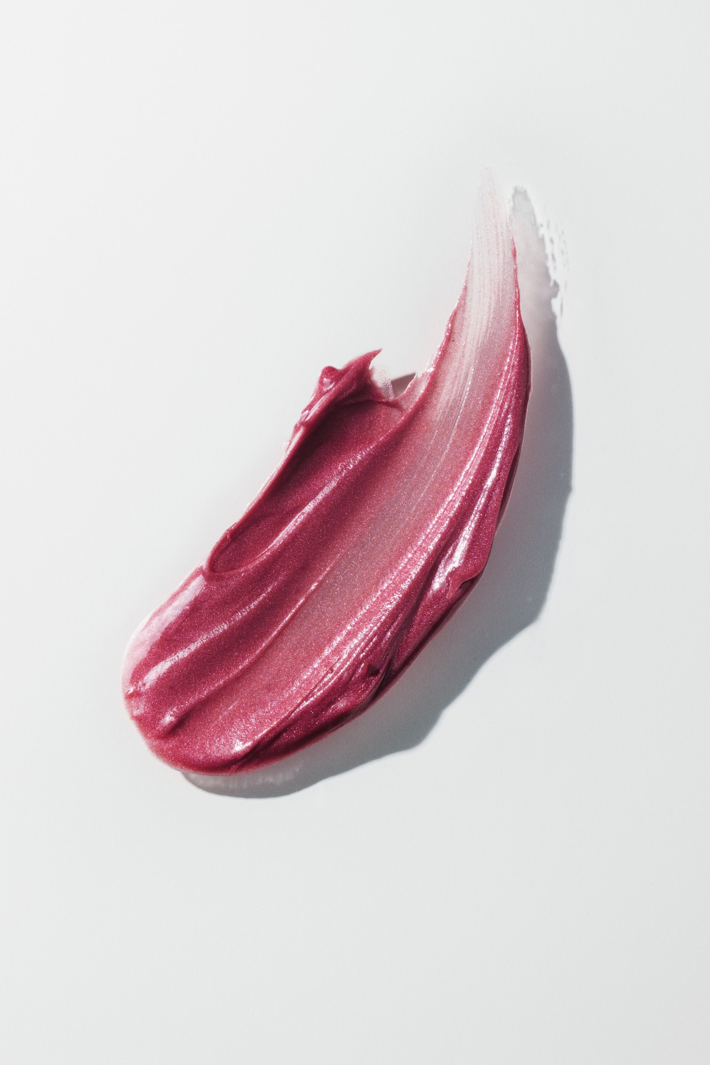 Nuori lip treat product swatch art direction