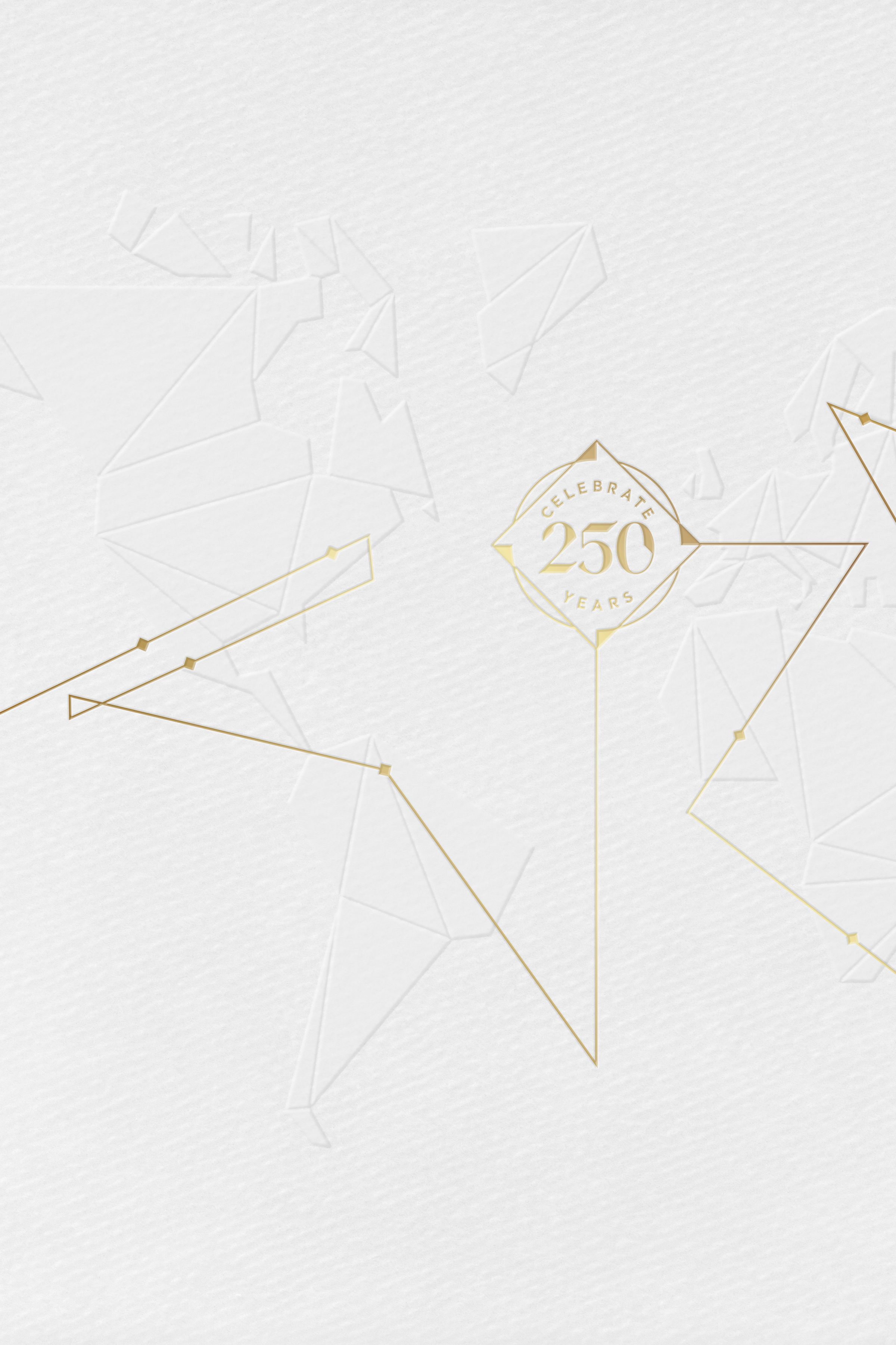 Hennessy 250 anniversary collector's blend map design