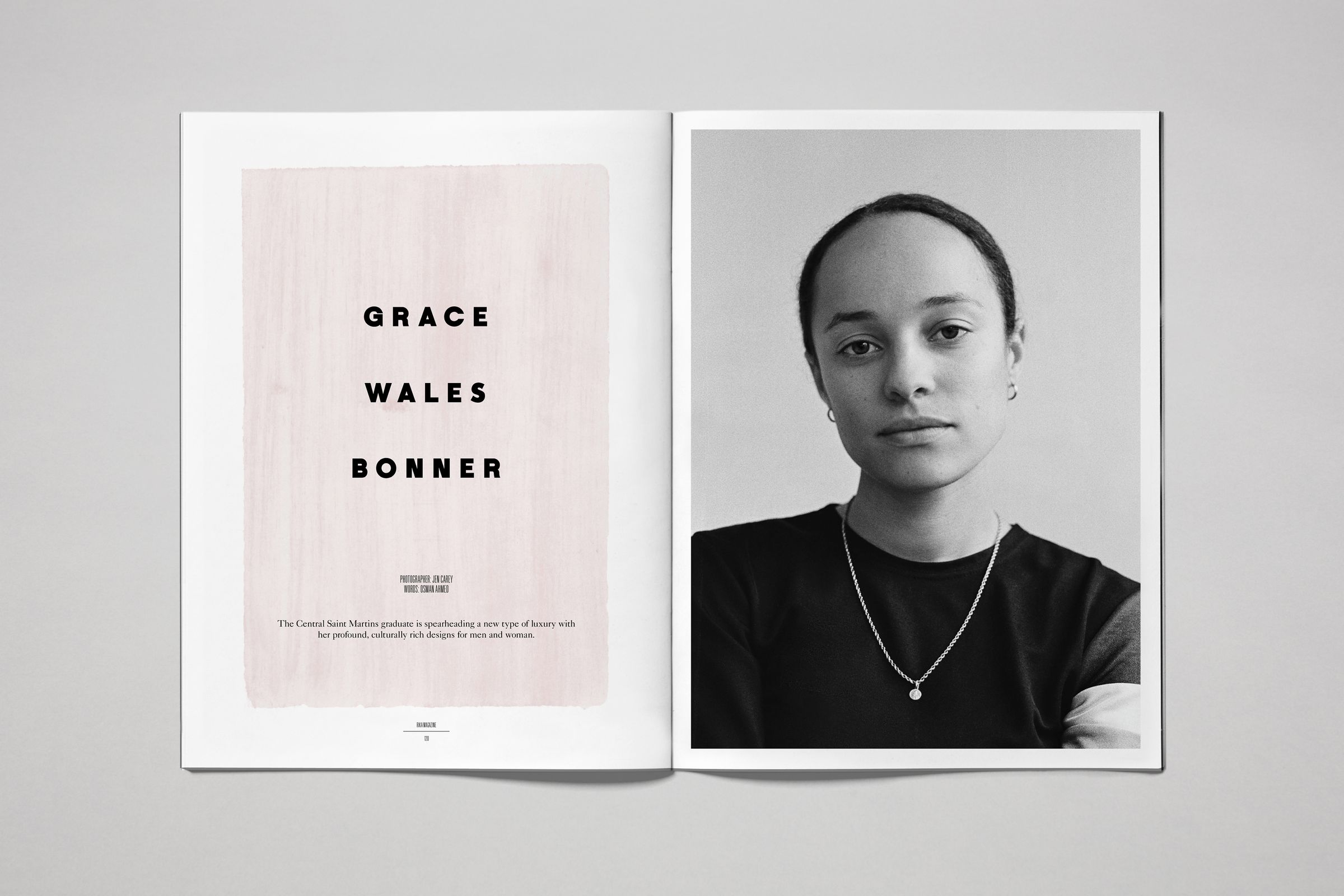 Rika Magazine issue no. 16 Grace Wales Bonner