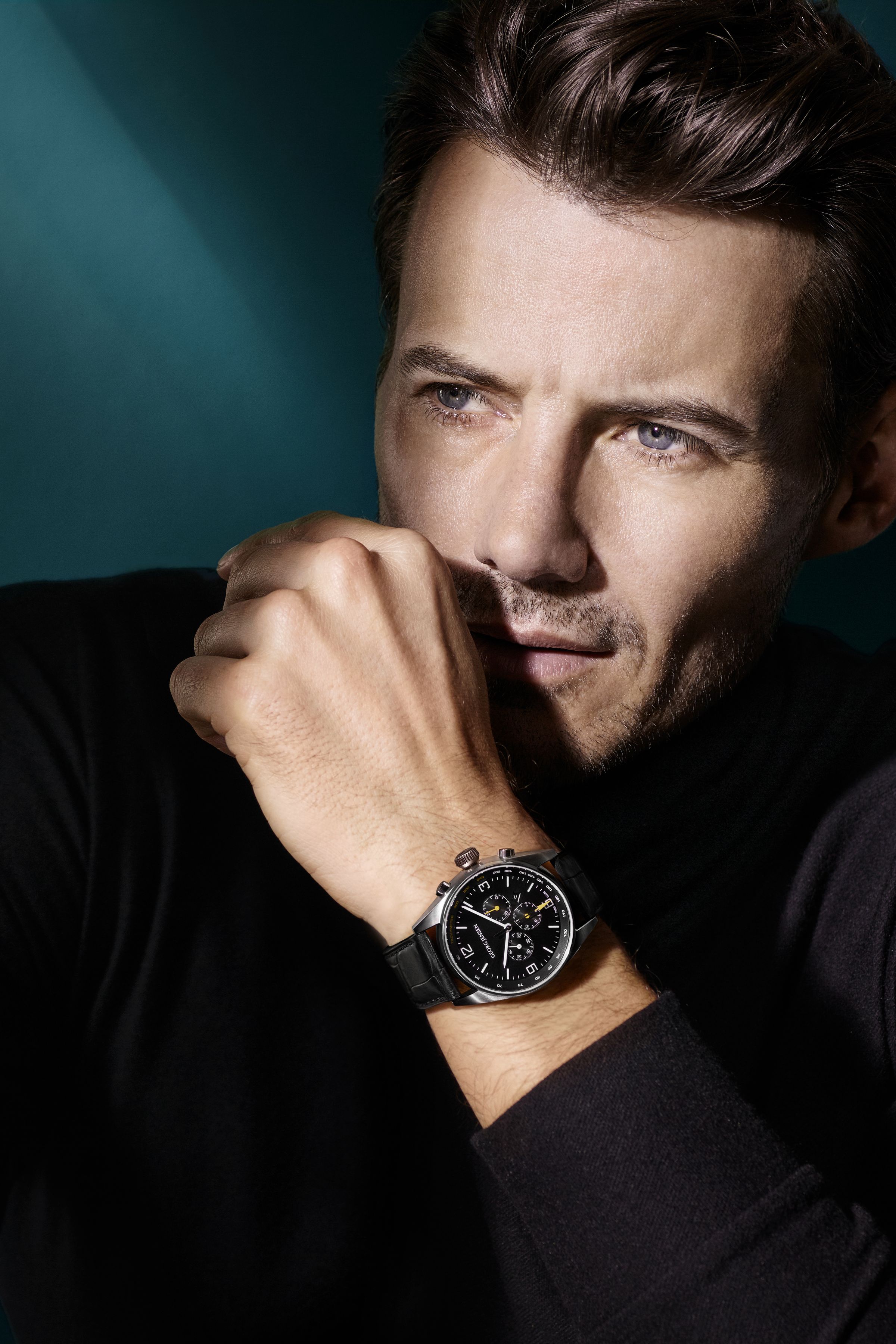 Georg Jensen men's watches campaign photography
