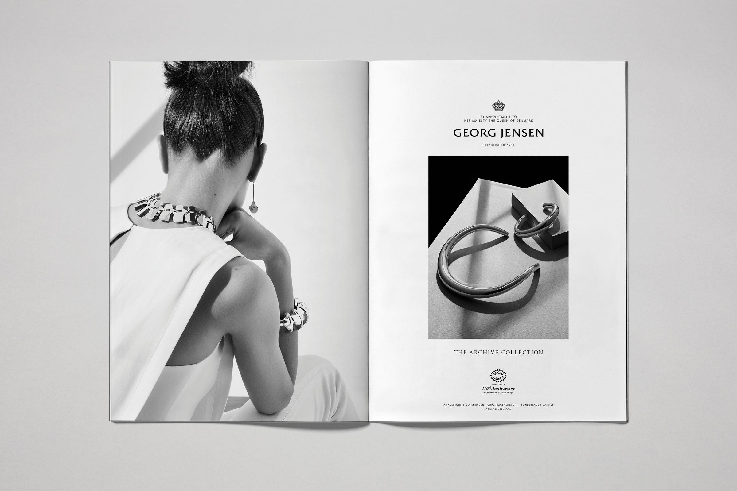 Georg Jensen campaign photographed by Hasse Nielsen
