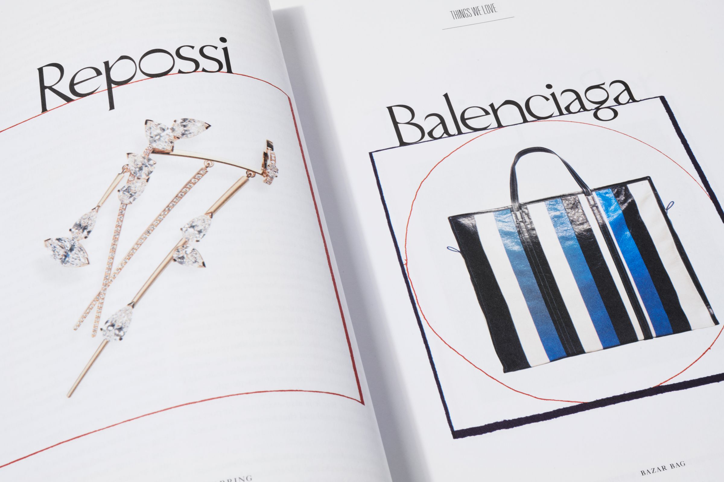 Rika Magazine issue no. 15 Things We Love: Repossi and Balenciaga