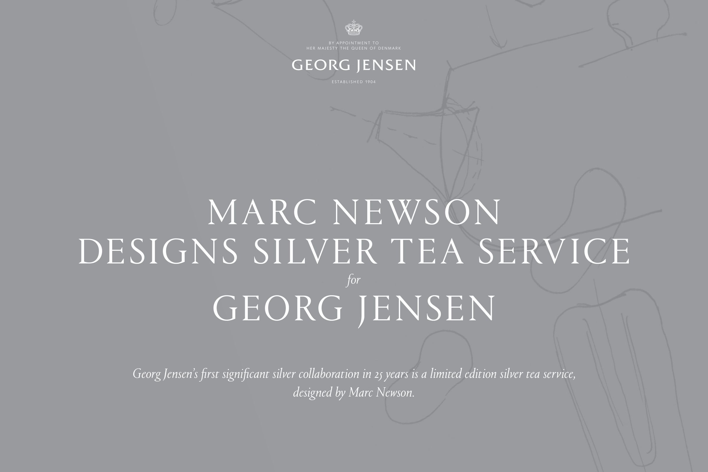 Georg Jensen Marc Newson collaboration art direction