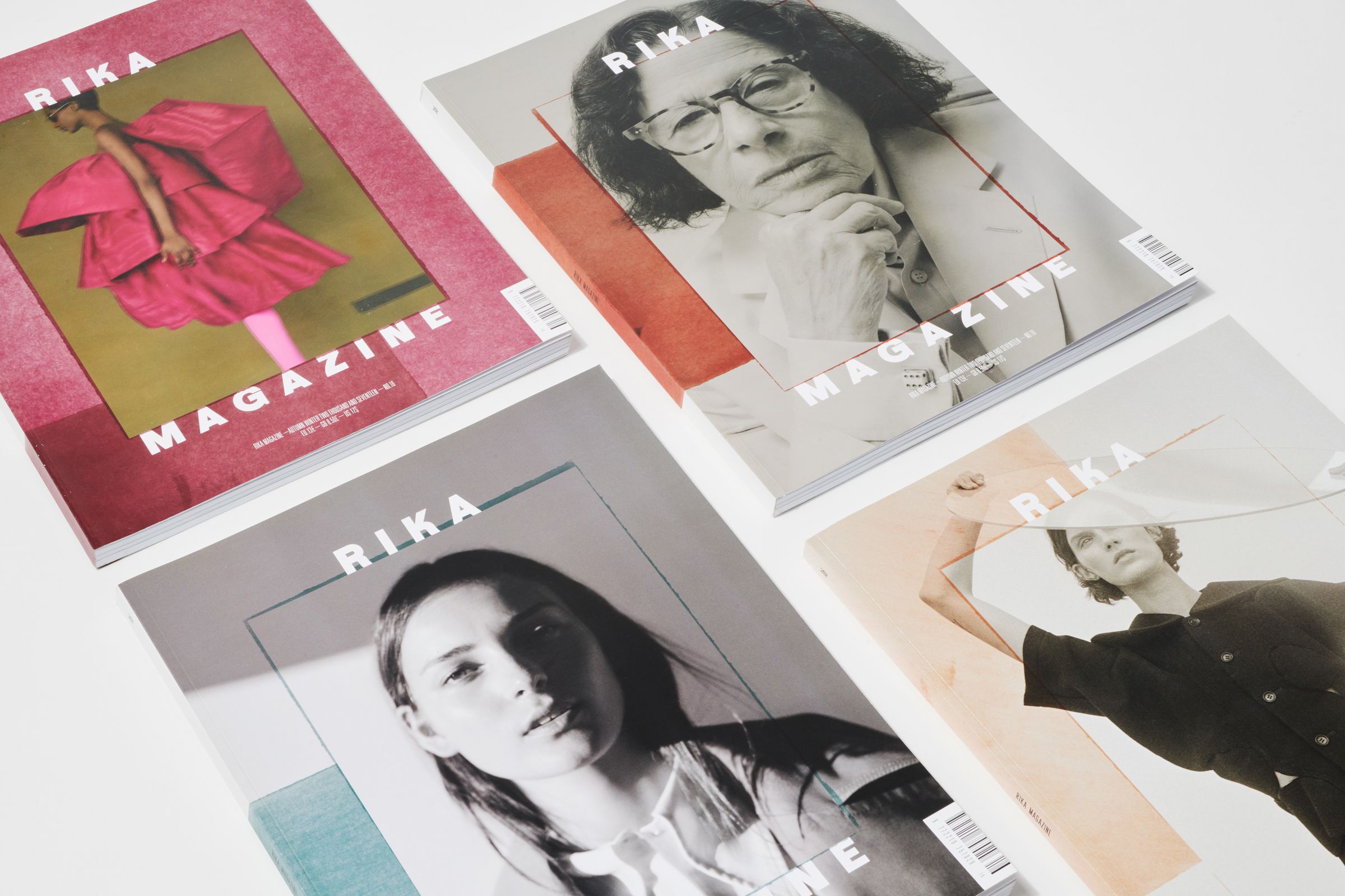 Rika Magazine issue no. 16 covers