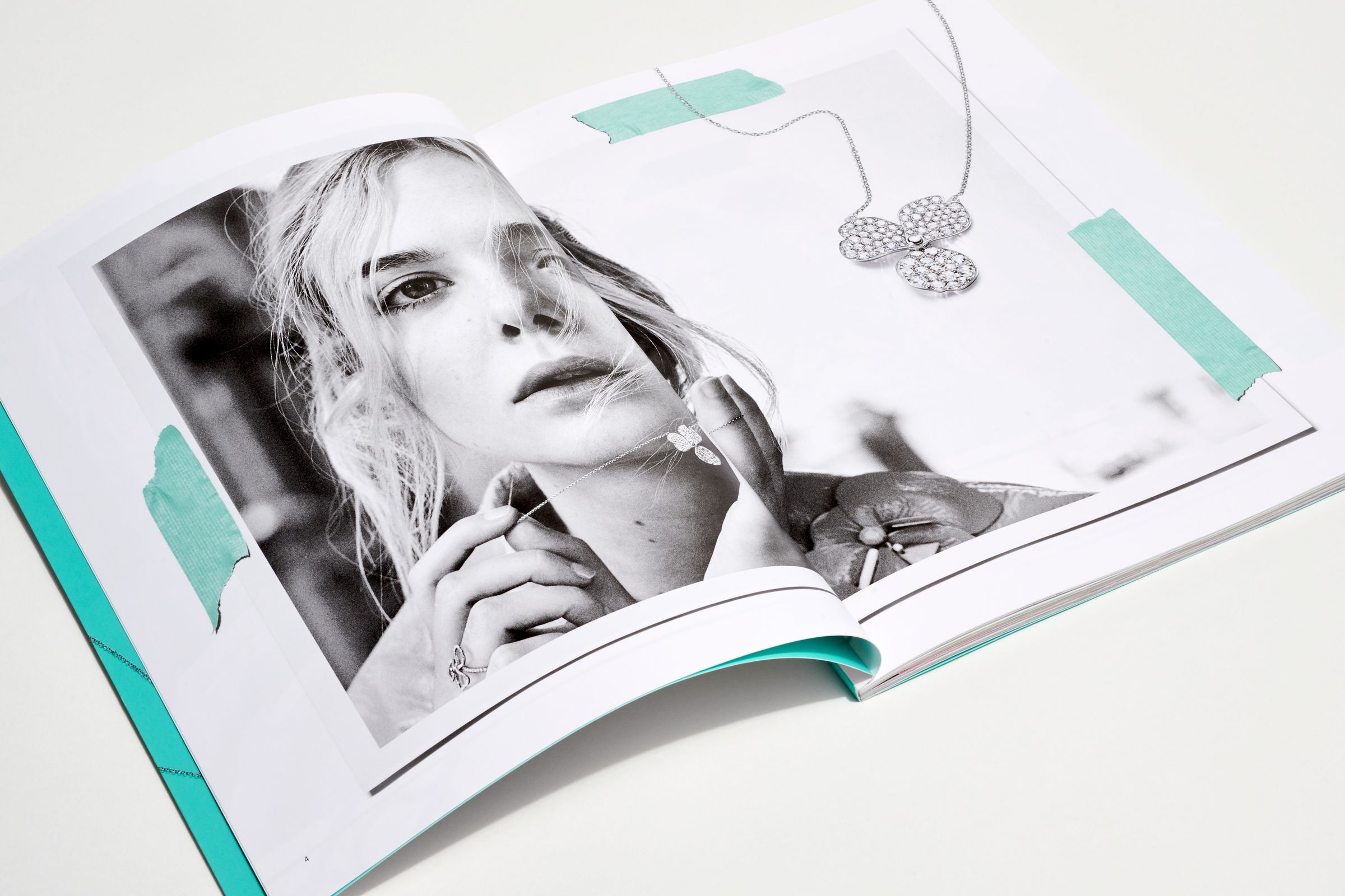 This is Tiffany magazine Issue 7 Elle Fanning spread layout