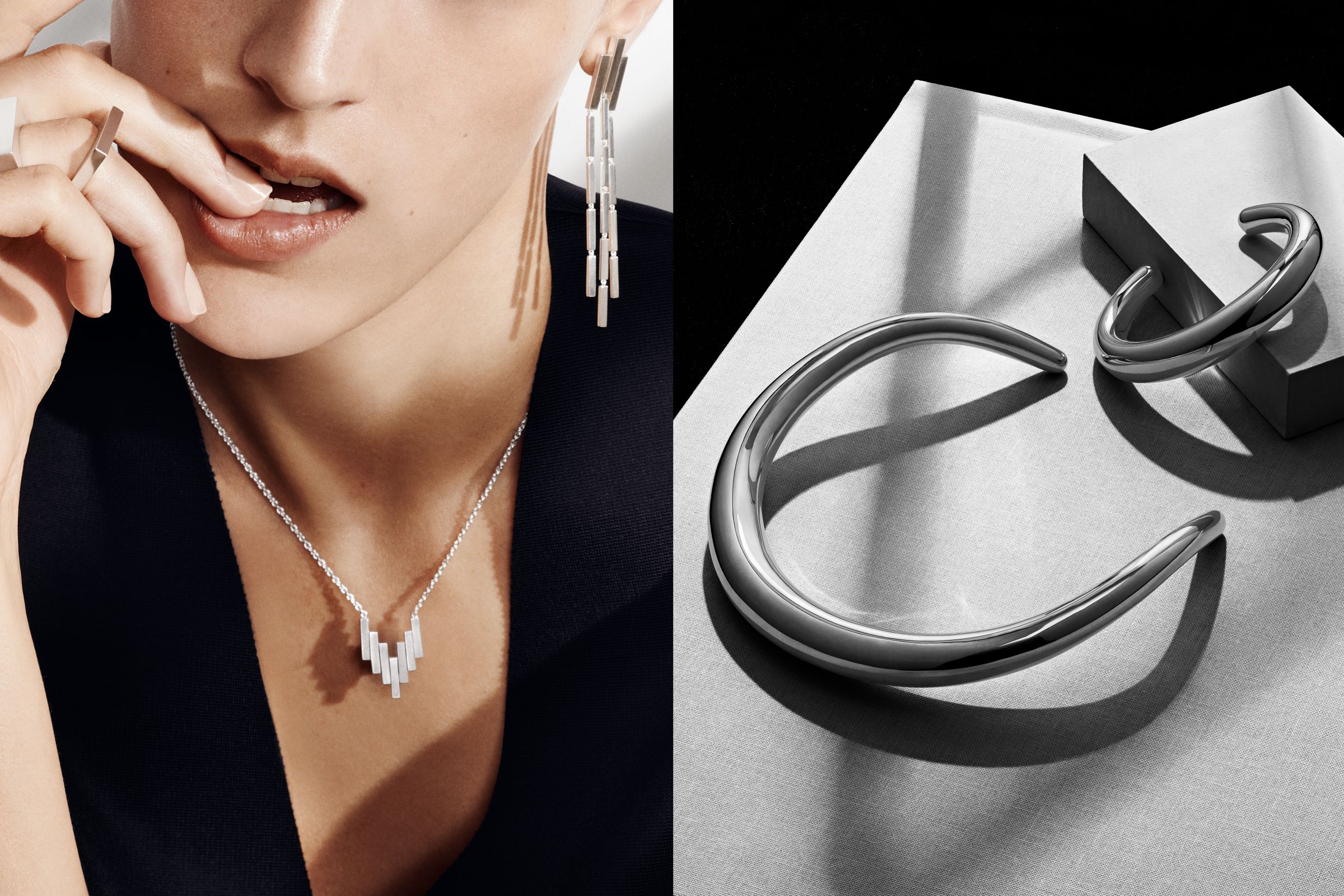 Georg Jensen campaign photographed by Hasse Nielsen and Toby McFarlan Pond
