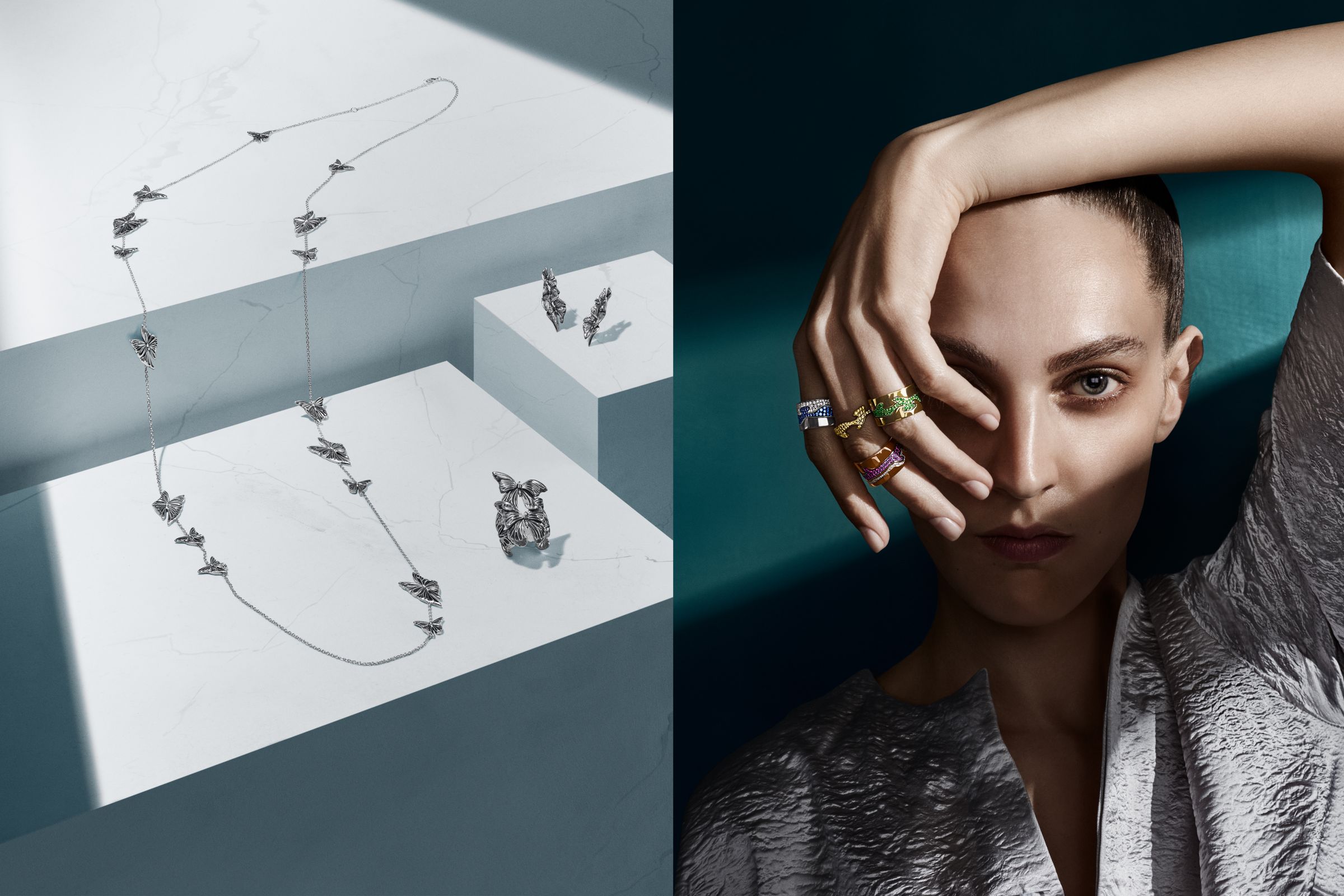 Georg Jensen campaign photographed by Hasse Nielsen