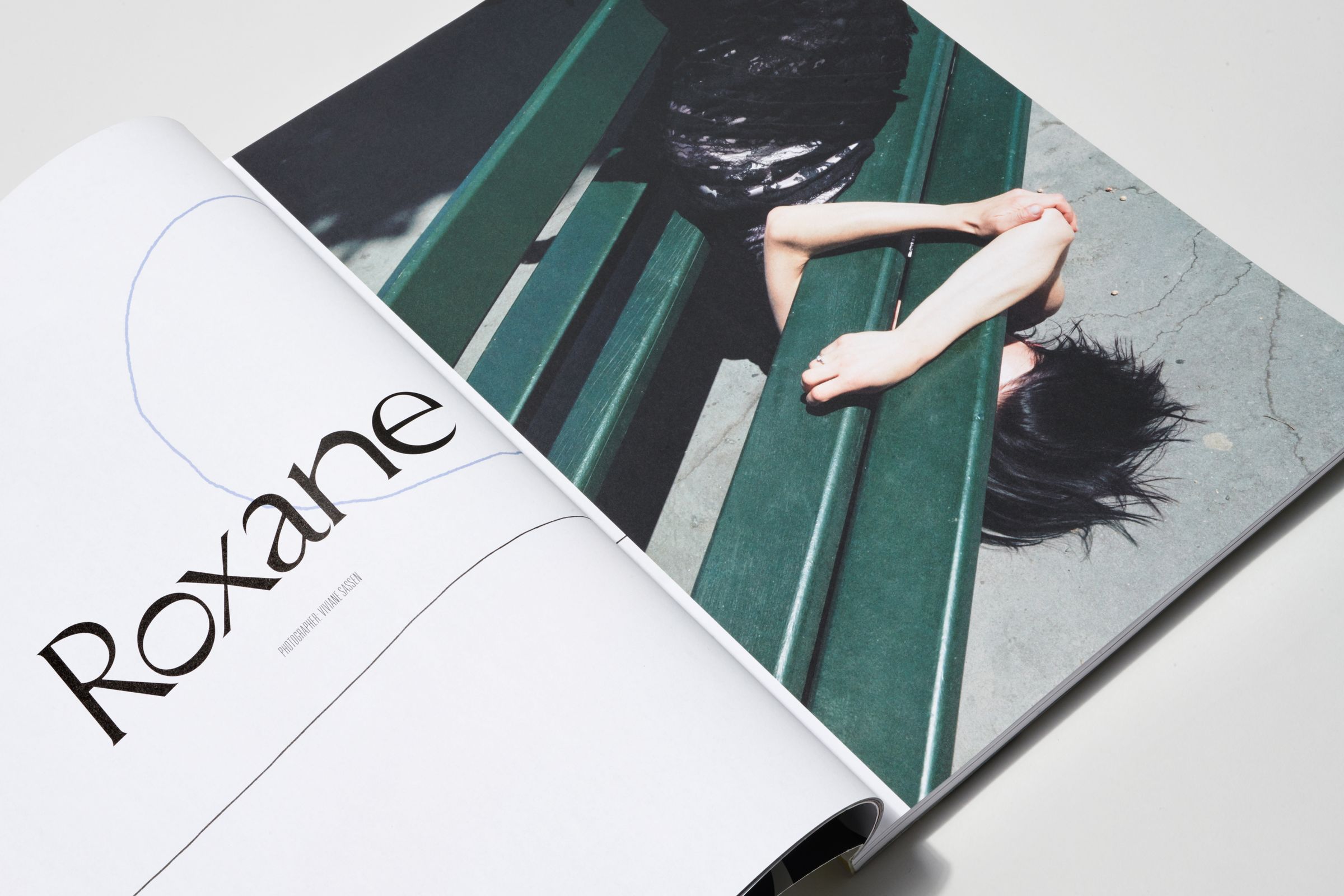 Rika Magazine issue no. 15 Roxane Danset photographed by Viviane Sassen