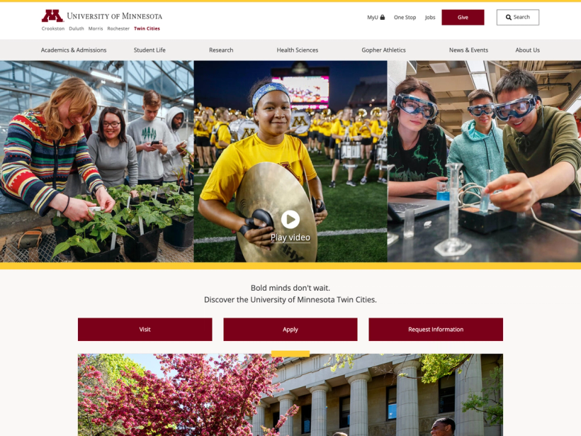 University of Minnesota Twin Cities