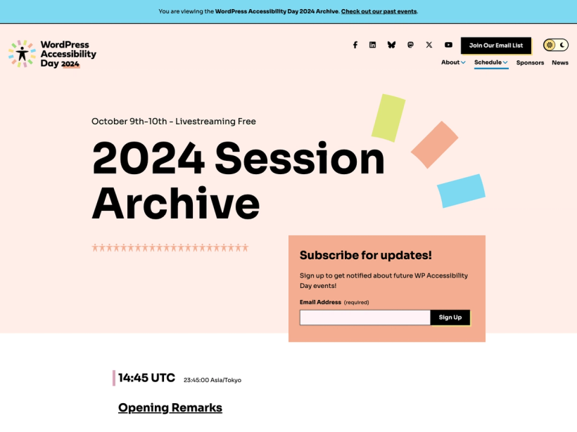 WordPress Accessibility Day 2024