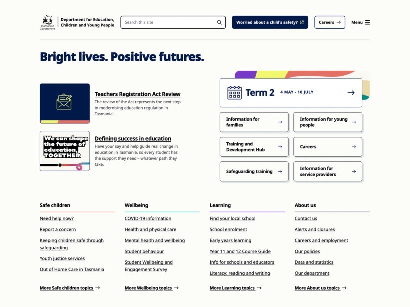 Department for Education, Children and Young People