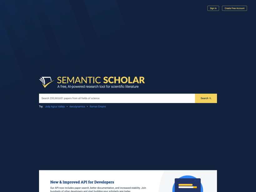 Semantic Scholar | AI-Powered Research Tool