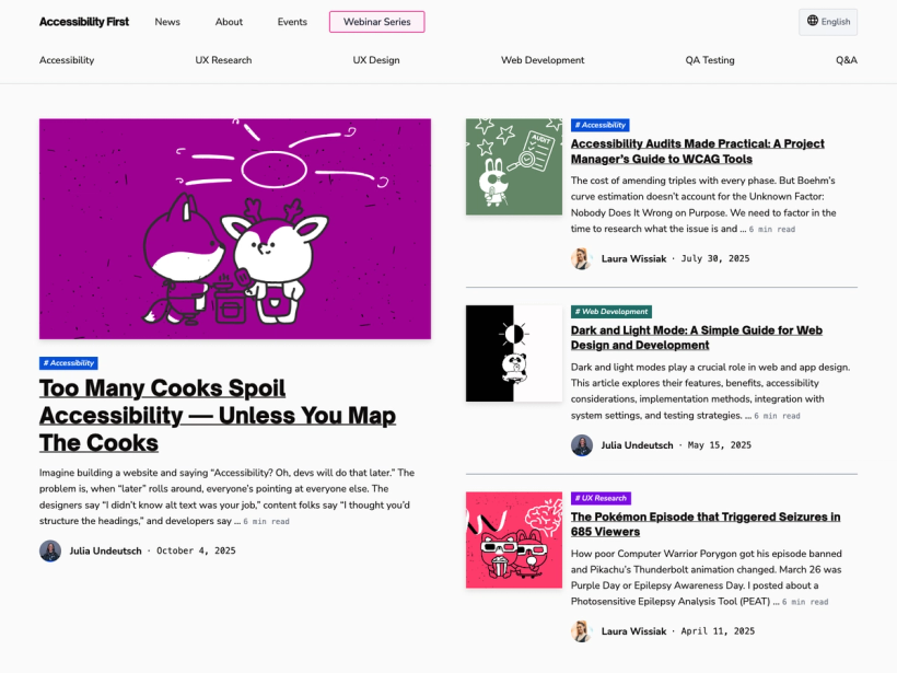 Accessibility First