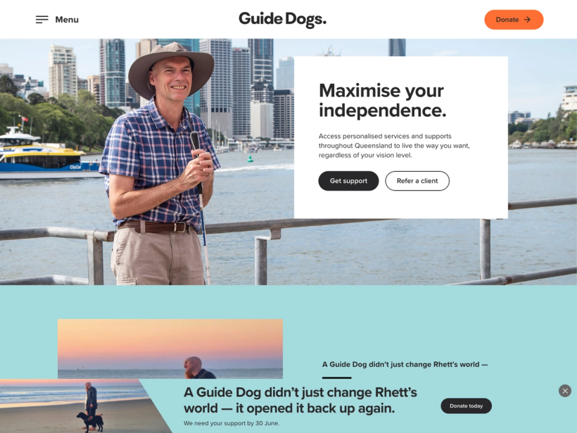 Queensland Guide Dogs.