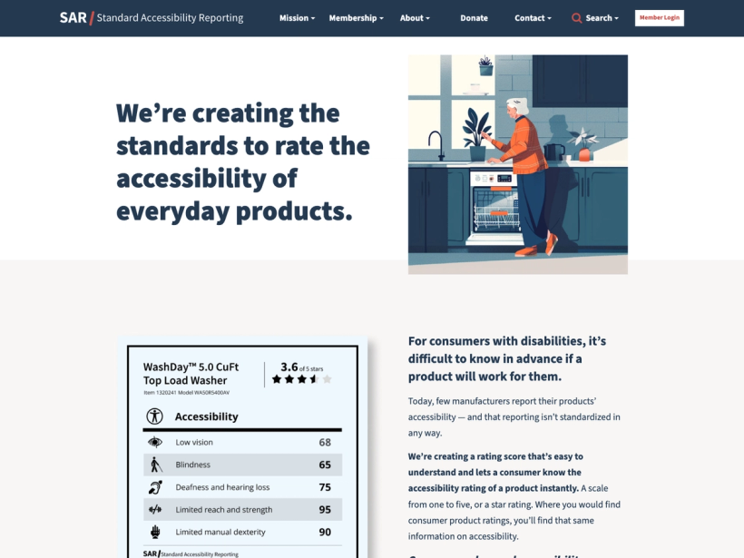 Standard Accessibility Reporting