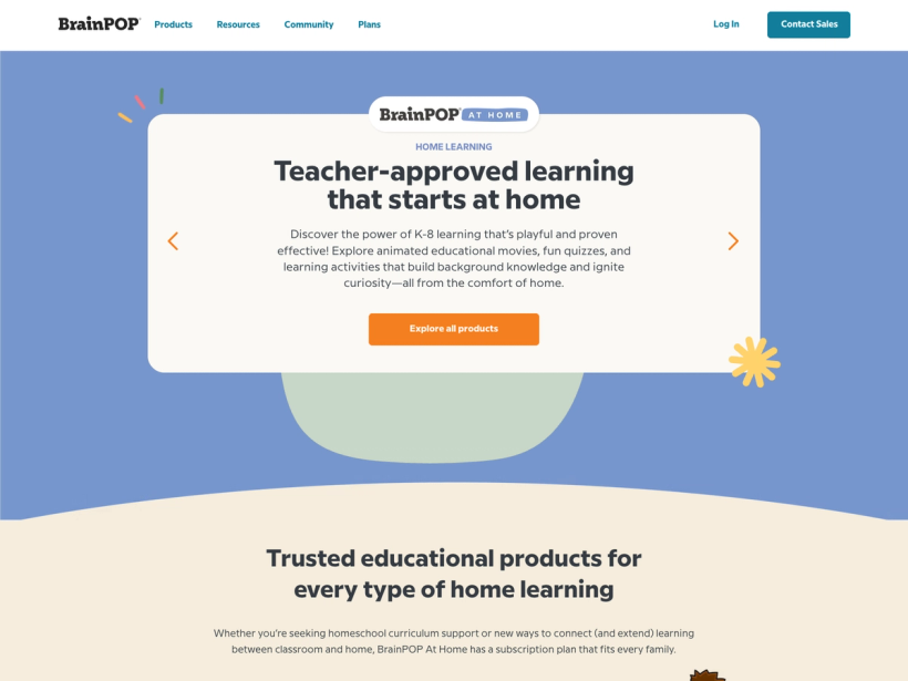 BrainPOP At Home