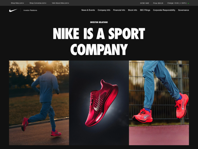NIKE, Inc. Investor Relations