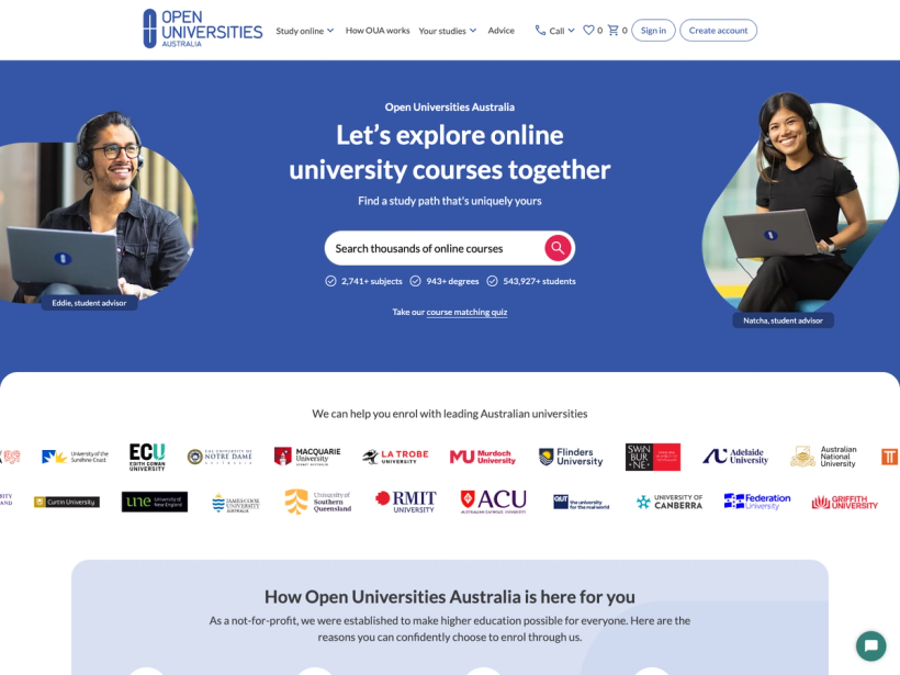  Open Universities Australia