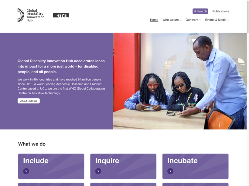 Global Disability Innovation Hub