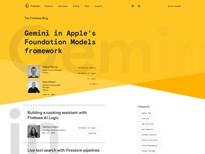 The Firebase Blog