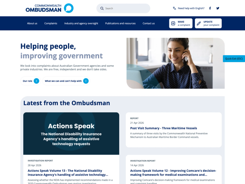 Commonwealth Ombudsman