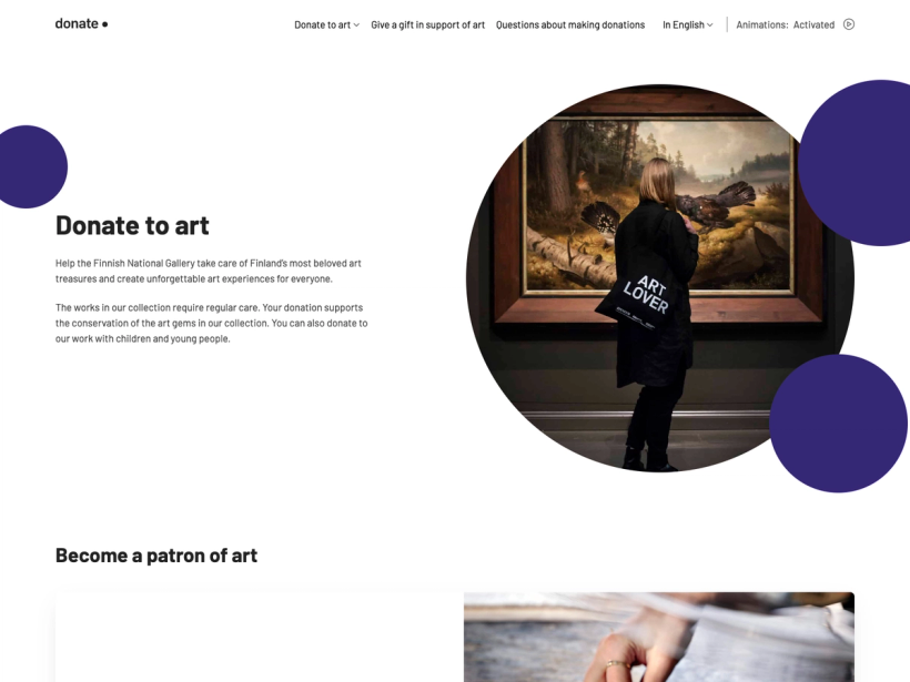 Donate to art - Donate - Finnish National Gallery