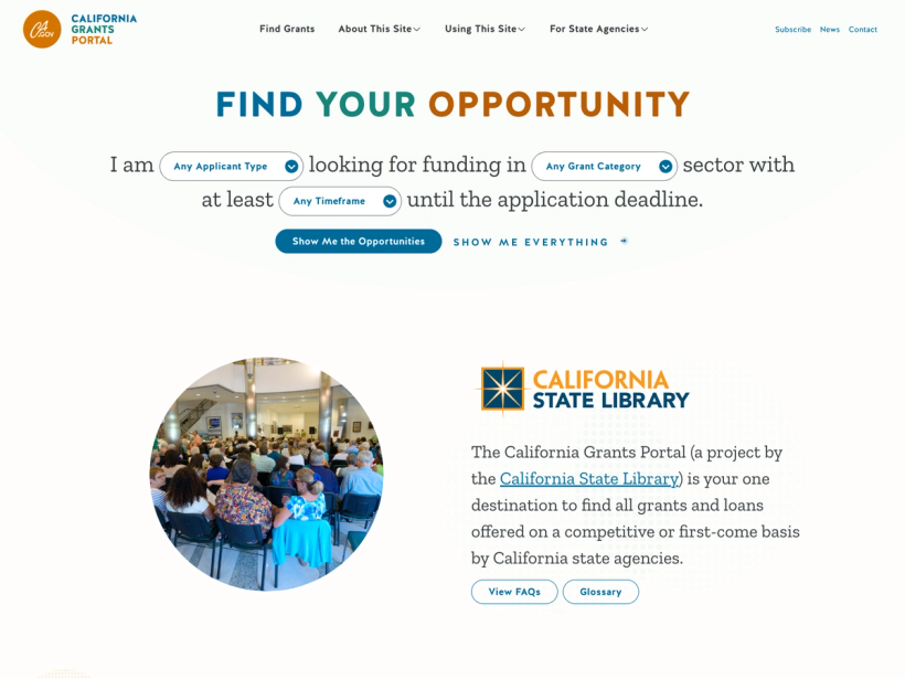  California Grants Portal