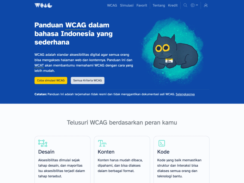 Panduan WCAG Indonesia