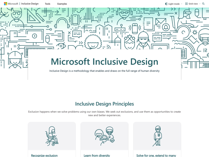 Microsoft Inclusive Design