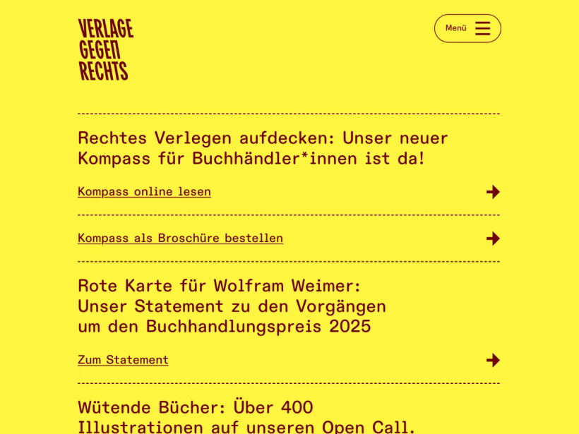 Verlage gegen Rechts
