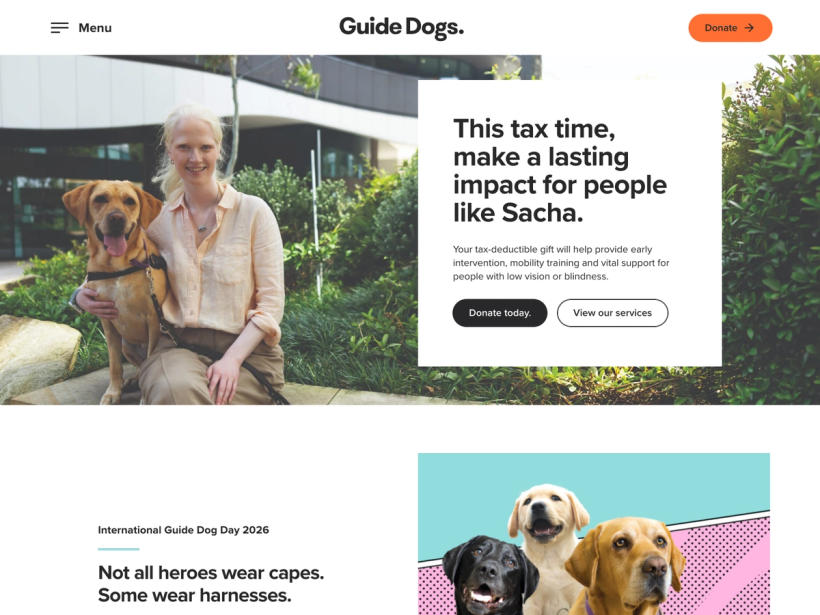New South Wales Guide Dogs.