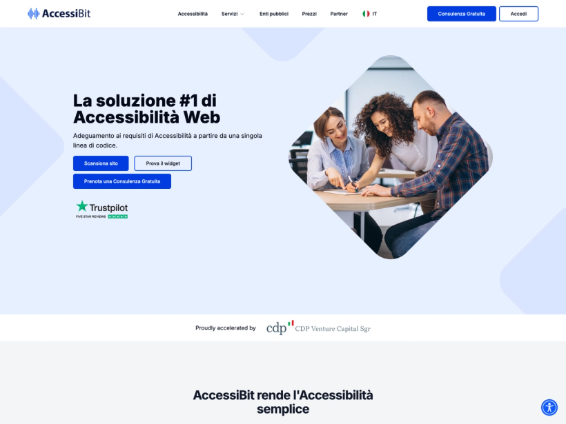 La soluzione #1 di Accessibilità Web