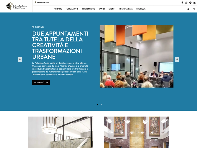 Ordine e Fondazione Architetti di Firenze
