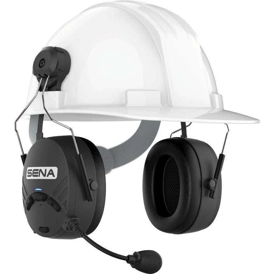 hard hat mount long range bluetooth communication