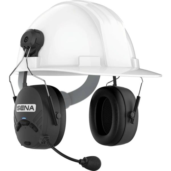 hard hat mount long range bluetooth communication