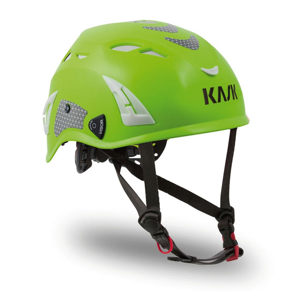 Lime Kask Hi-Vis Helmet