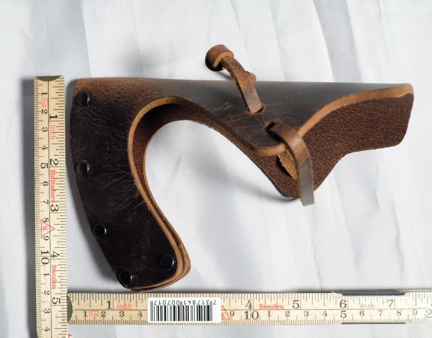 leather axe sheath