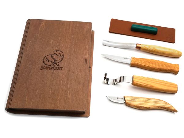 Spoon and Kuksa Caving set