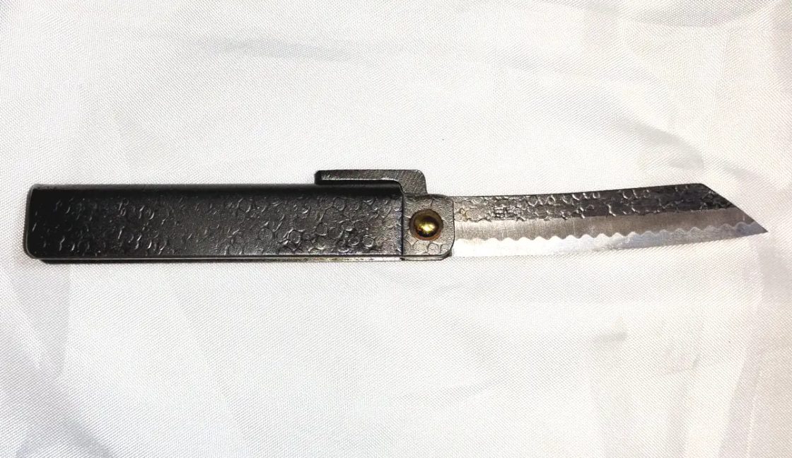 Tomita White Steel Higo Knife