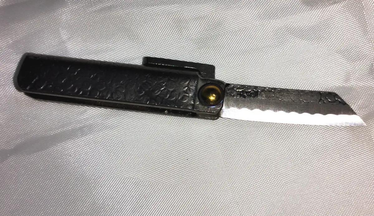 Tomita White Steel Higo Knife