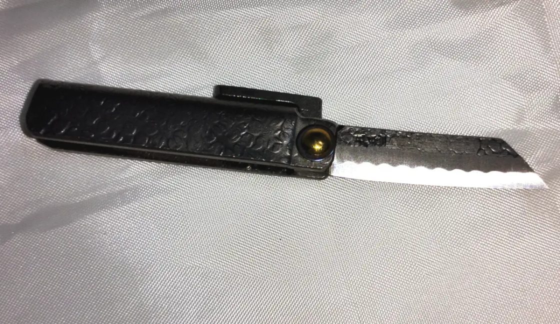 Tomita White Steel Higo Knife
