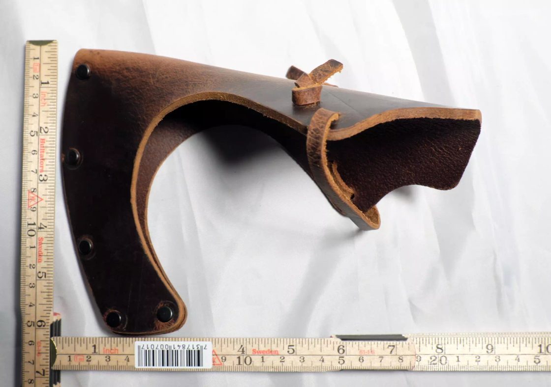 leather axe sheath