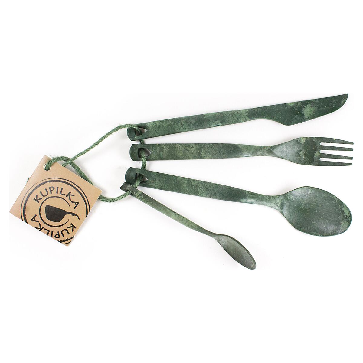 Cutlery Set (fork, knife, spoon, and teaspoon)