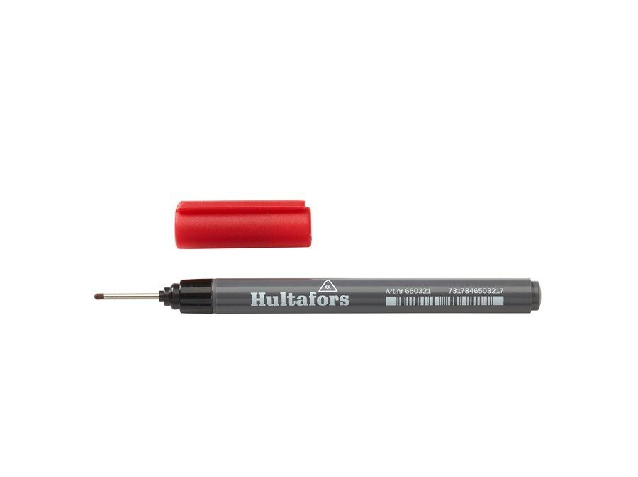 red deep hole marker
