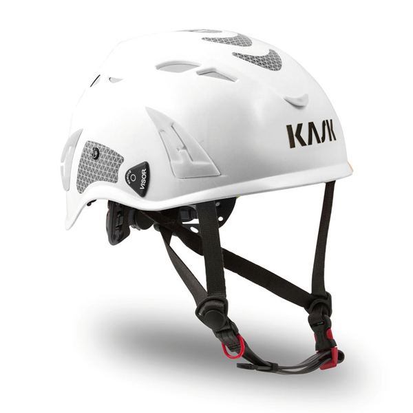 White Kask Hi-Vis Helmet